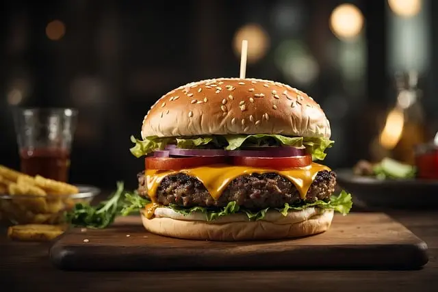 hamburger,cheeseburger